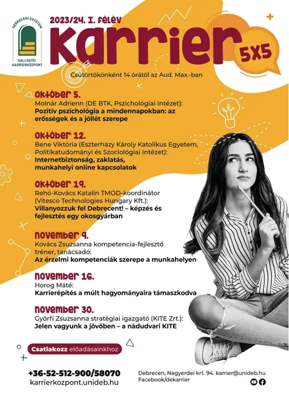 Karrier 5x5 plak&aacute;t